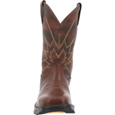 Durango Ventilated Western Work Boot In Brown