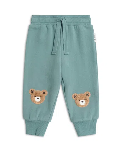 Huxbaby Furry Huxbear Track Pants Boys In Green