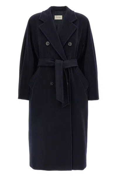 Max Mara Lady Virgin Wool And Cashmere Coat In Blue