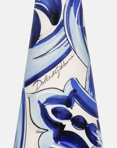 Dolce & Gabbana Dolce Blu Mediterraneo Medium Candle Holder In Blue