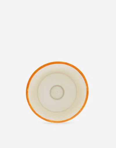 Dolce & Gabbana Geometric-patterned Ceramic Vase In Multi