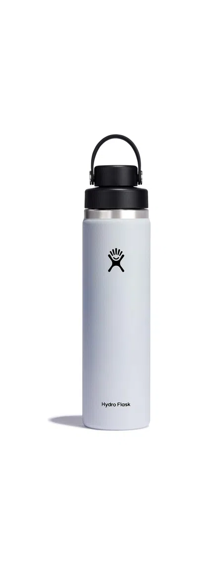 Hydro Flask Wide Mouth Water Bottle With Flex Chug Cap - 24 oz In White