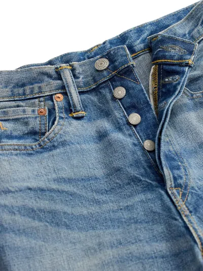 Rrl Jeans Mit Logo-patch In Blue