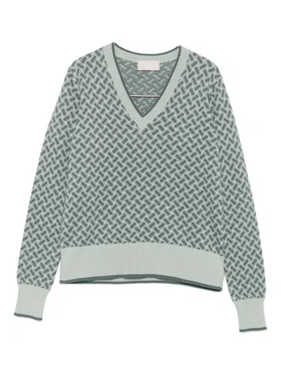 V领毛衣