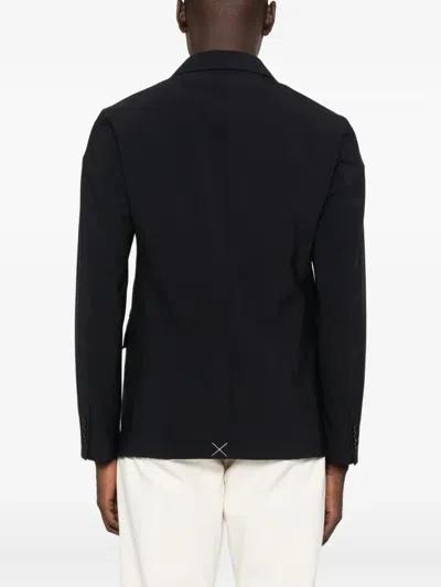 Aspesi Three-button Blazer In Blue