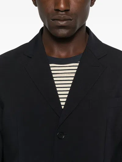 Aspesi Three-button Blazer In Blue