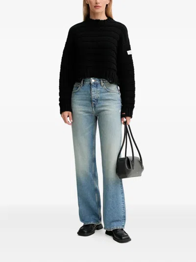 Won Hundred Logo-patch Jeans In Blue