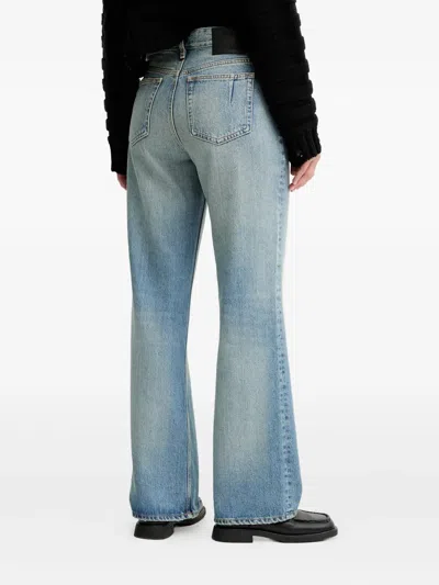 Won Hundred Logo-patch Jeans In Blue