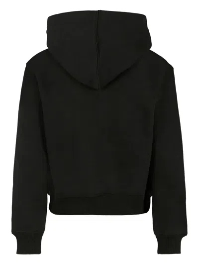 Dickies Logo-embroidered Hoodie In Black