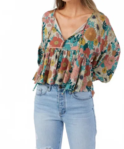 O'neill Junie Top In Multi Color In Multi