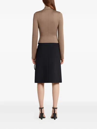 Courrèges "biker" Jacket In Animal Print