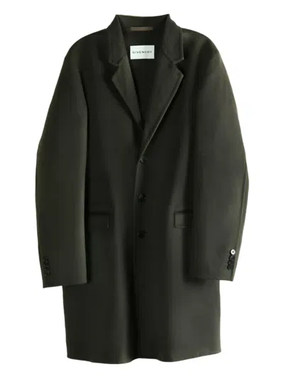Givenchy Coat In Wool And Cashmere In Gray