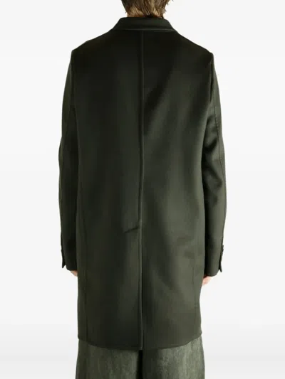 Givenchy Coat In Wool And Cashmere In Gray