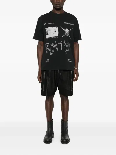 44 Label Group Commission T-shirt In Black