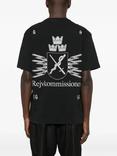 44 Label Group Commission T-shirt In Black