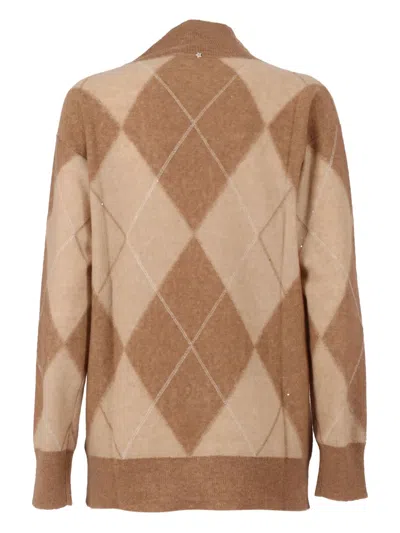 Lorena Antoniazzi Knit Turtleneck In Multi