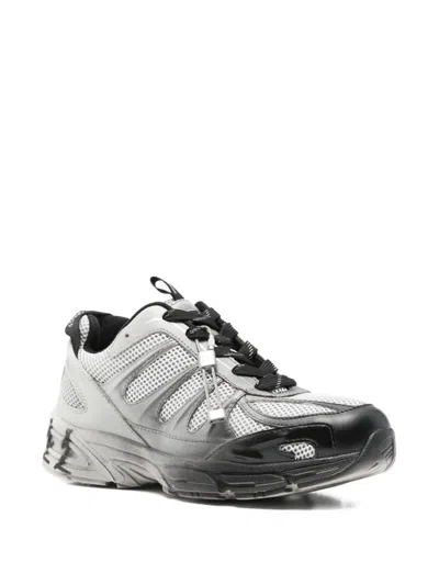 44 Label Group Dragger Sneakers In Grey Polyester In Gray