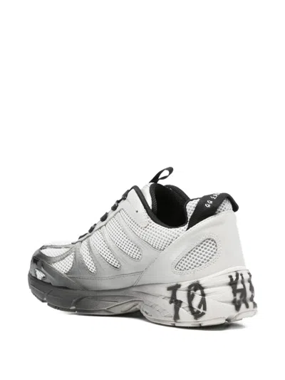 44 Label Group Dragger Sneakers In Grey Polyester In Gray