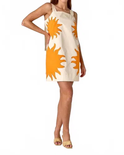 Crosby By Mollie Burch Crosby Warren Dress In Beige In Neutral