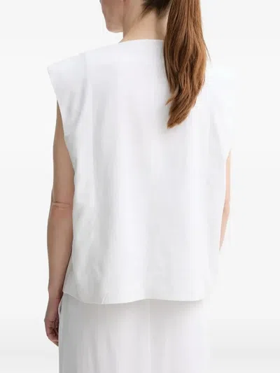 无袖纽扣开合西式马甲