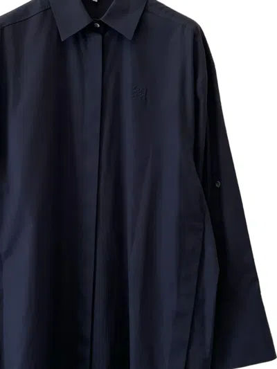 Loewe Button-down Shirt Dress In Blue