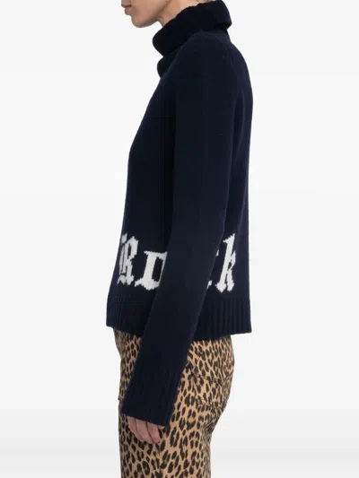 Zadig & Voltaire Leopard Print Casual Pants In Black