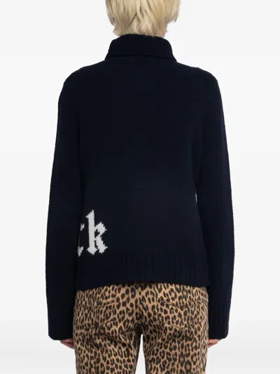 Zadig & Voltaire Leopard Print Casual Pants In Black