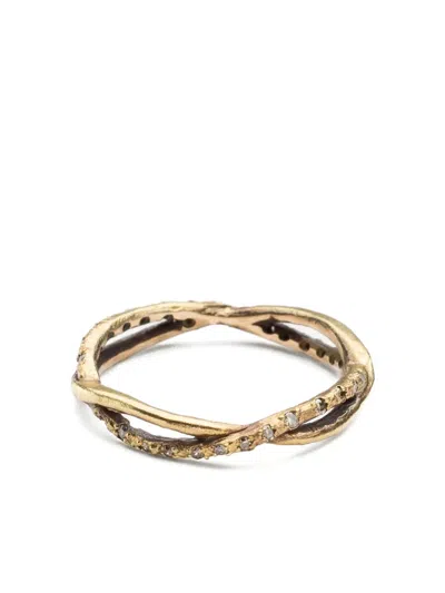 Noguchi 14kt Yellow Gold Daphne Diamond Ring In Gold