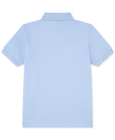 Lacoste Classic Logo-patch Cotton-pique Polo Shirt 4-14 In Blue