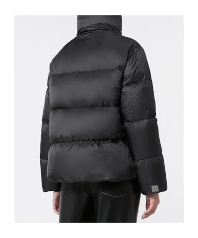 Max Mara Seica Tech Down Short Jacket In Black