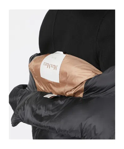Max Mara Seica Tech Down Short Jacket In Black