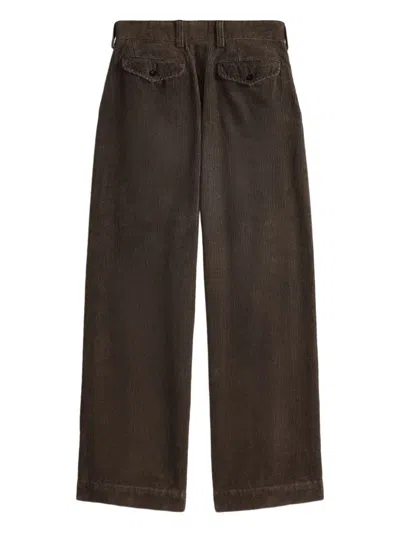 Rrl Corduroy Trousers In Brown
