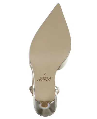 Jewel Badgley Mischka Women's Ellery Bow Evening Pumps In Gold