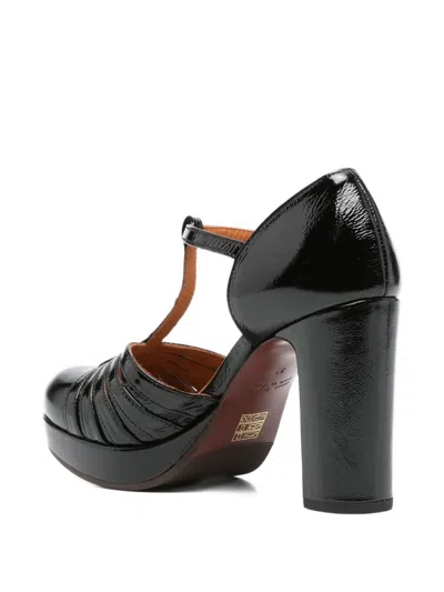 Chie Mihara 85mm T-bar Platform Pumps In Black