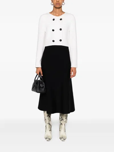 Dorothee Schumacher Sharp Ambition Wool-blend Jacket In White