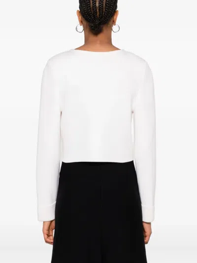 Dorothee Schumacher Sharp Ambition Wool-blend Jacket In White