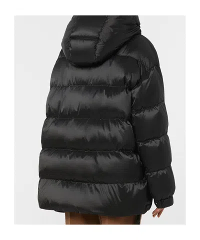 Max Mara Down Jacket In Water-repellent Taffeta In Black