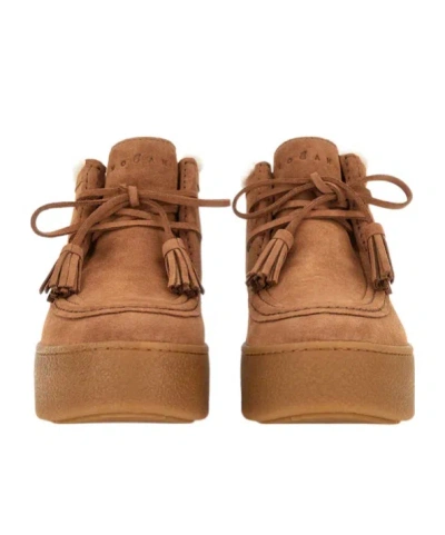 Hogan "polacchino" Shoe In Brown