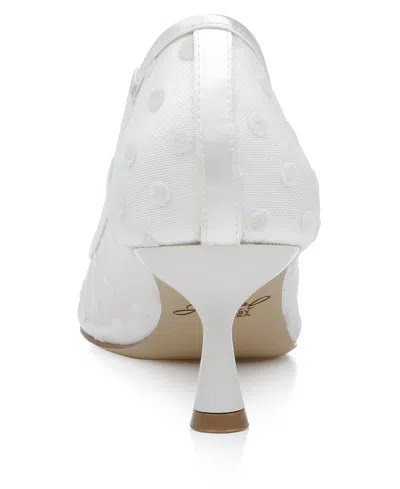 Jewel Badgley Mischka Women's Elena Evening Pumps In White