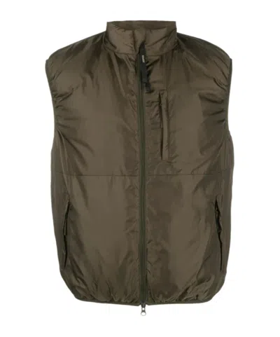 Aspesi Jil Vest With Thermore Padding In Green