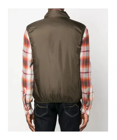 Aspesi Jil Vest With Thermore Padding In Green