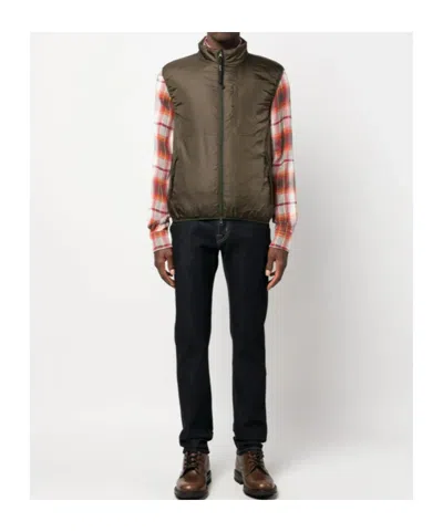 Aspesi Jil Vest With Thermore Padding In Green