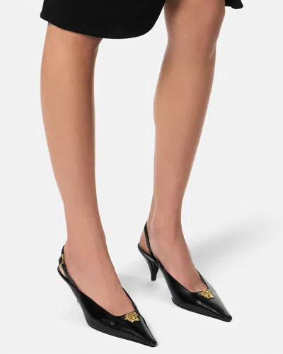 Versace Shoe "the Jellyfish" In Black