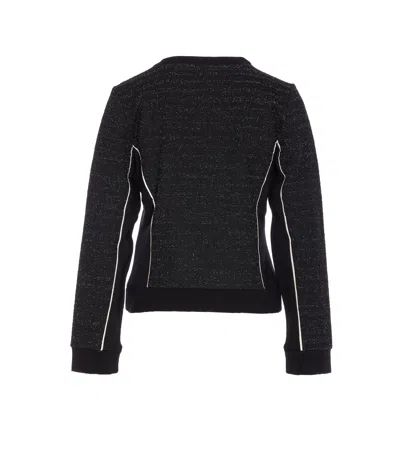 Liu •jo Zippered Casual Jacket In Black