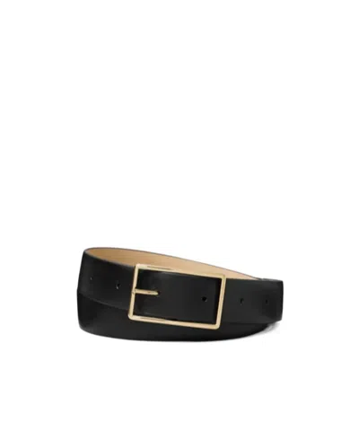 Tory Burch Roller Buckle Leather Belt In Multi