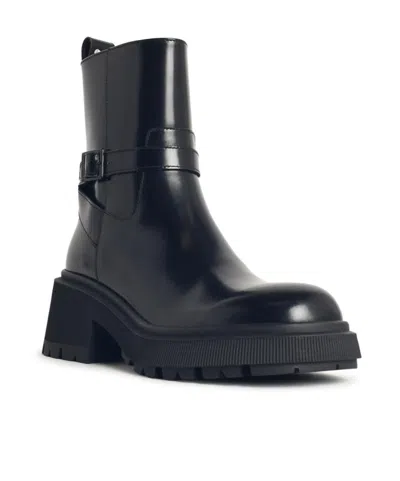 Jimmy Choo 'flat Chunky Sole Ankle Boots' In Black