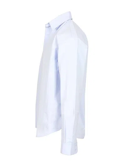 Jacquemus Classic-collar Shirt In Blue