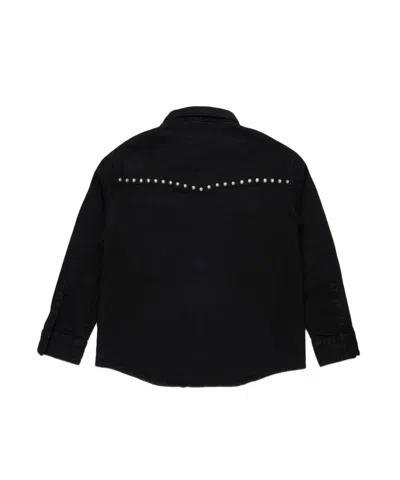 Dsquared2 Stud-embellished Shirt In Black