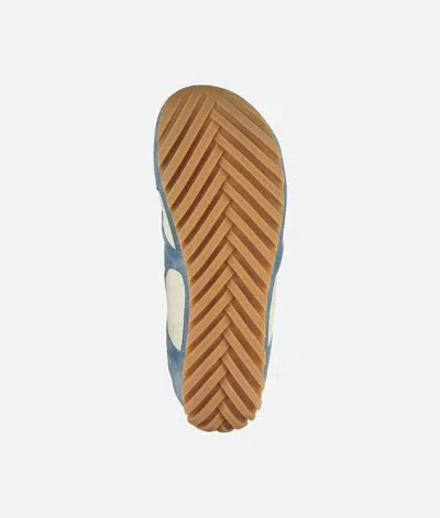 Bottega Veneta Orbit Flash Leather-trimmed Suede And Shell Sneakers In White