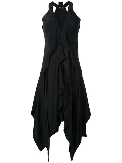 Kitx Painterly Dress In Black